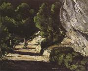 Paul Cezanne Landscape oil on canvas